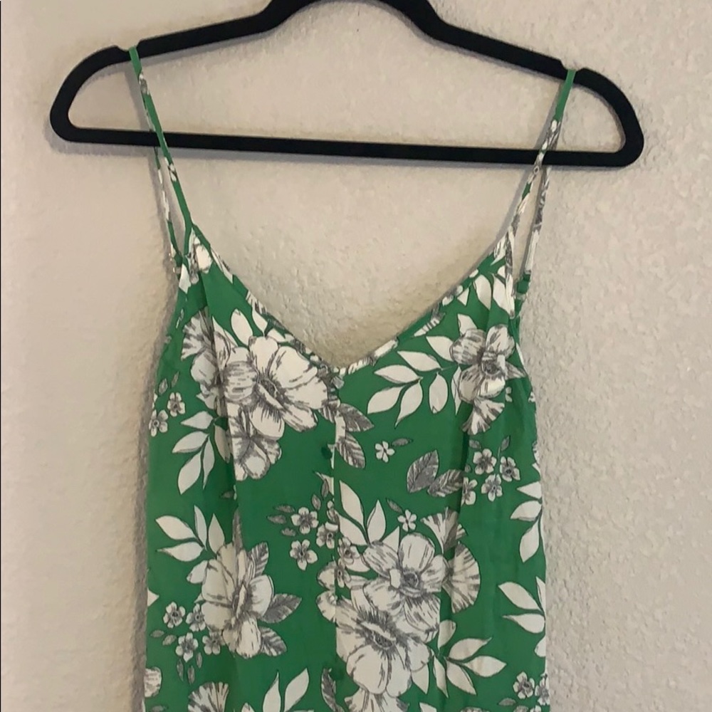 Flowy floral maxi dress